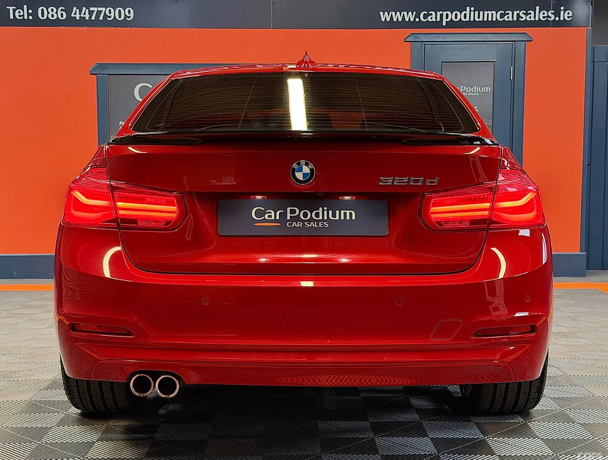 BMW 3-Series Saloon, Diesel, 2017, Red