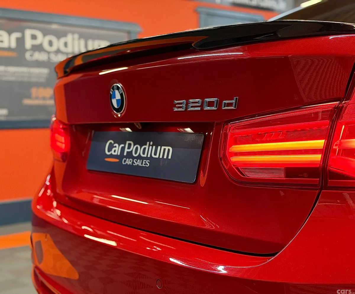 BMW 3-Series Saloon, Diesel, 2017, Red