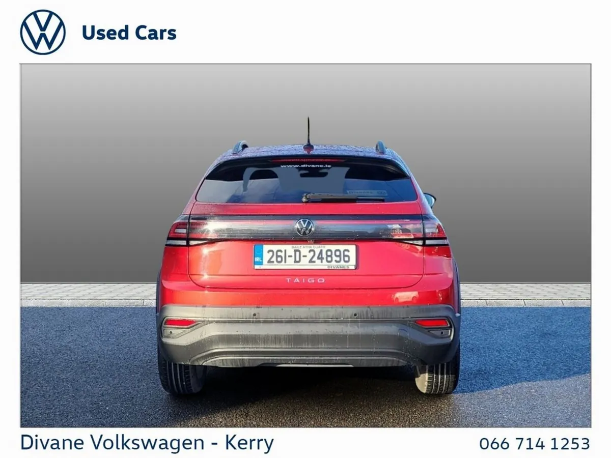 Volkswagen Taigo SUV, Petrol, 2026, Red