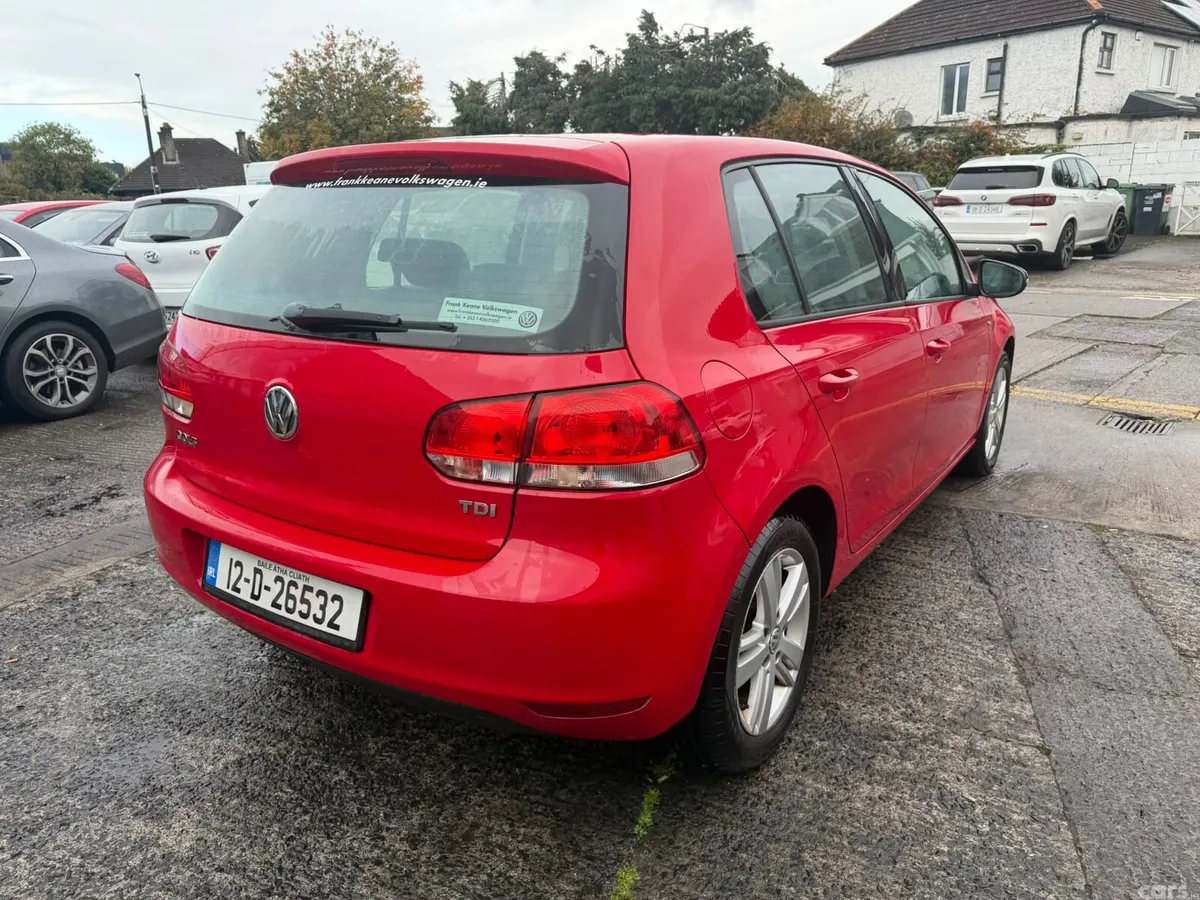Volkswagen Golf Hatchback, Diesel, 2012, Red