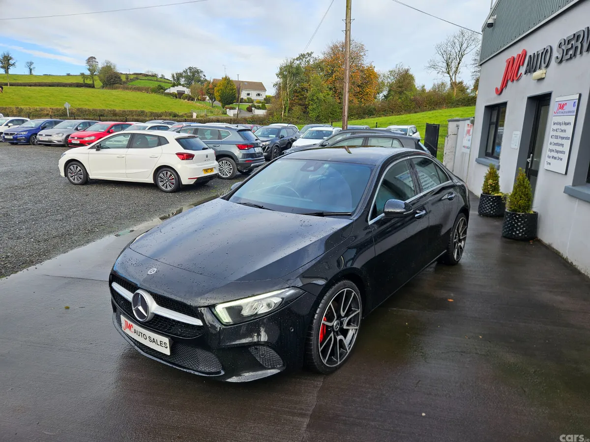 Mercedes-Benz A-Class Saloon, Petrol, 2019, Black