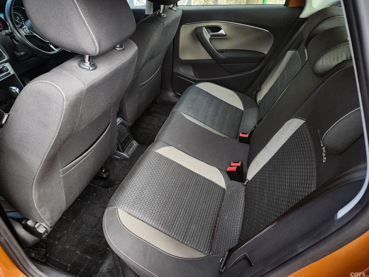 Volkswagen Polo Hatchback, Petrol, 2015, Orange