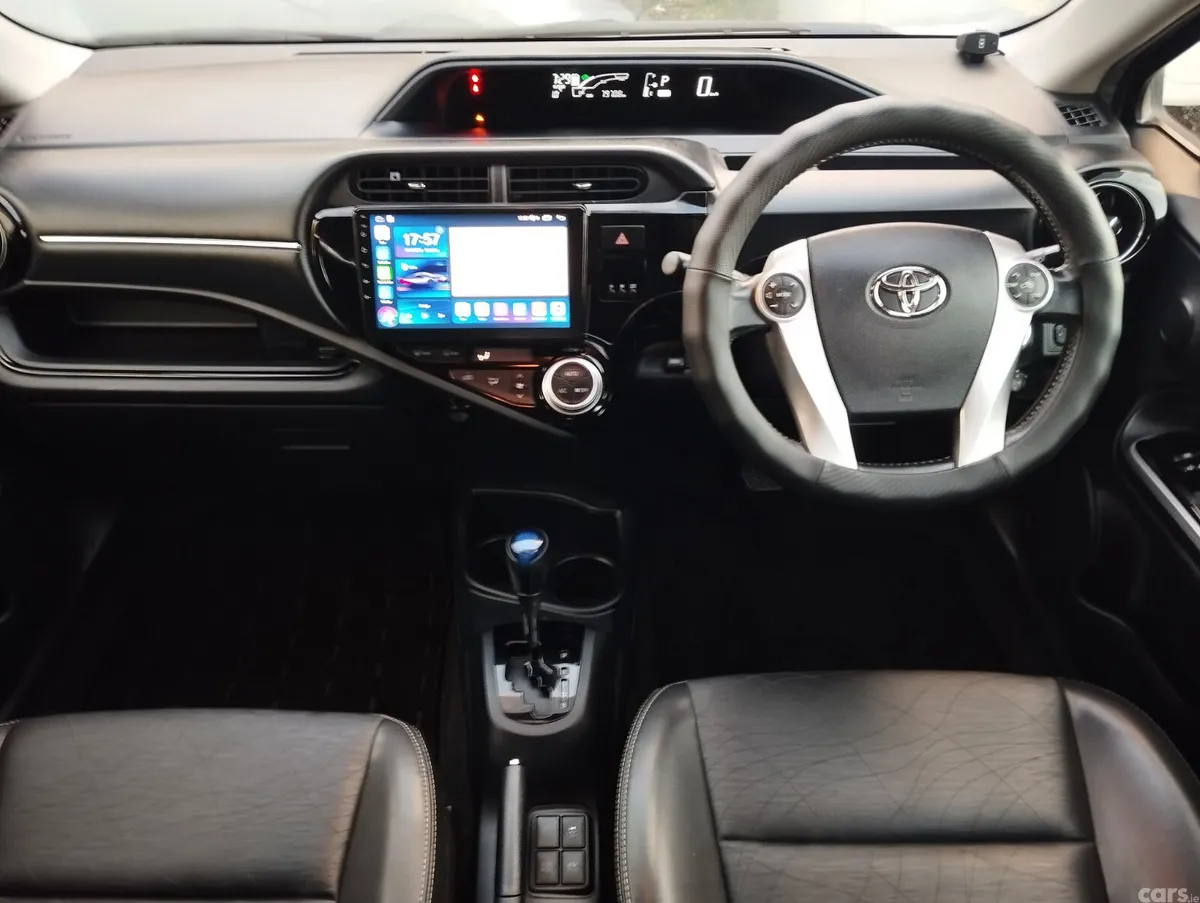 Toyota Aqua Hatchback, Petrol Hybrid, 2015, Silver