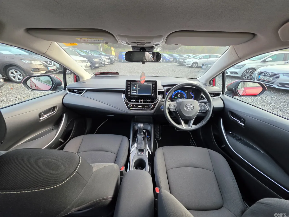 Toyota Corolla Saloon, Petrol Hybrid, 2020, Red