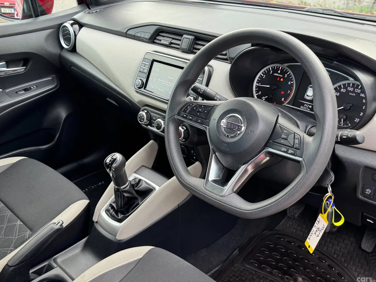 Nissan Micra Hatchback, Petrol, 2018, Red