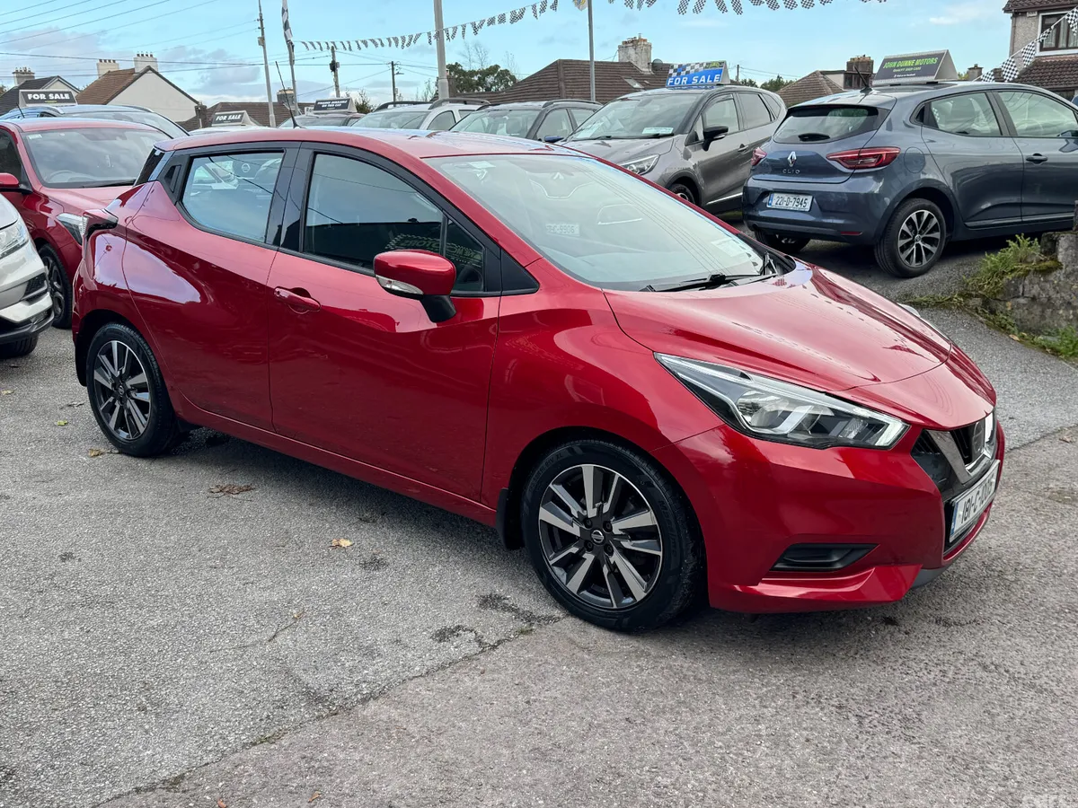 Nissan Micra Hatchback, Petrol, 2018, Red