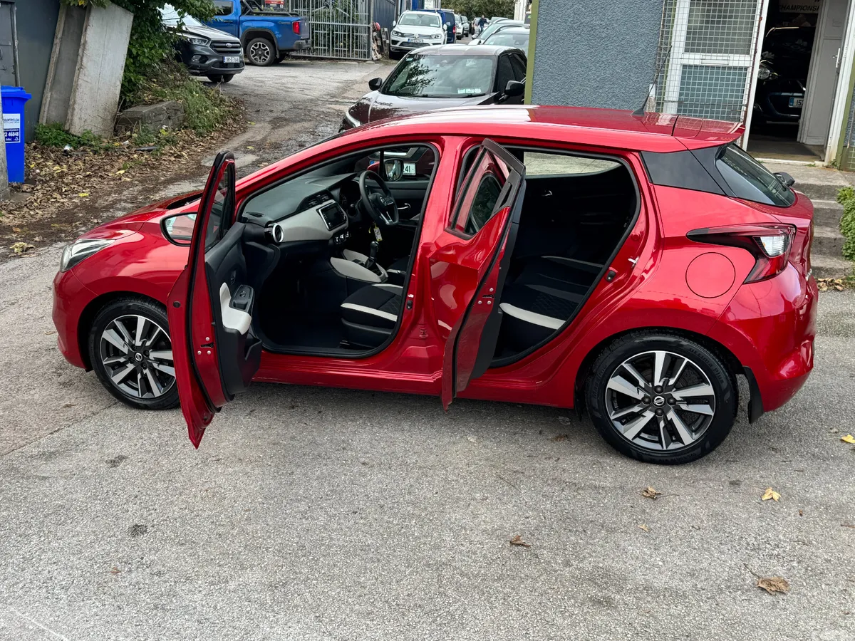 Nissan Micra Hatchback, Petrol, 2018, Red
