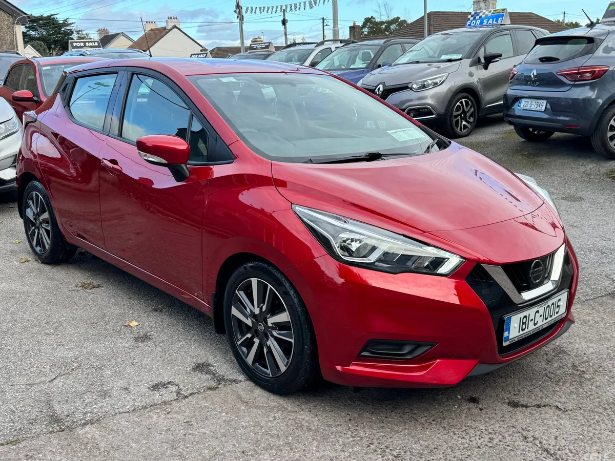 Nissan Micra Hatchback, Petrol, 2018, Red