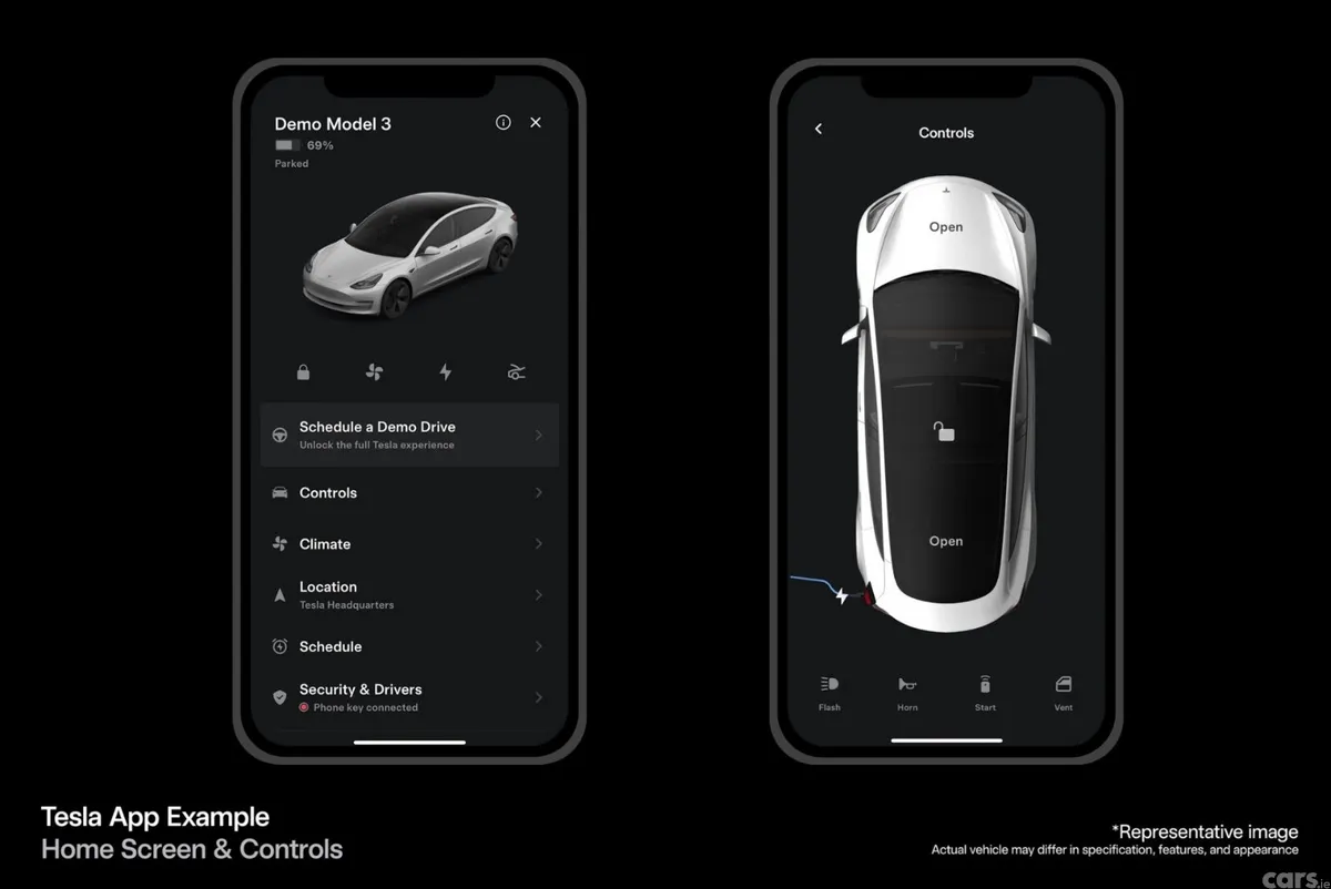 Tesla Model 3 Saloon, Electric, 2025, Red
