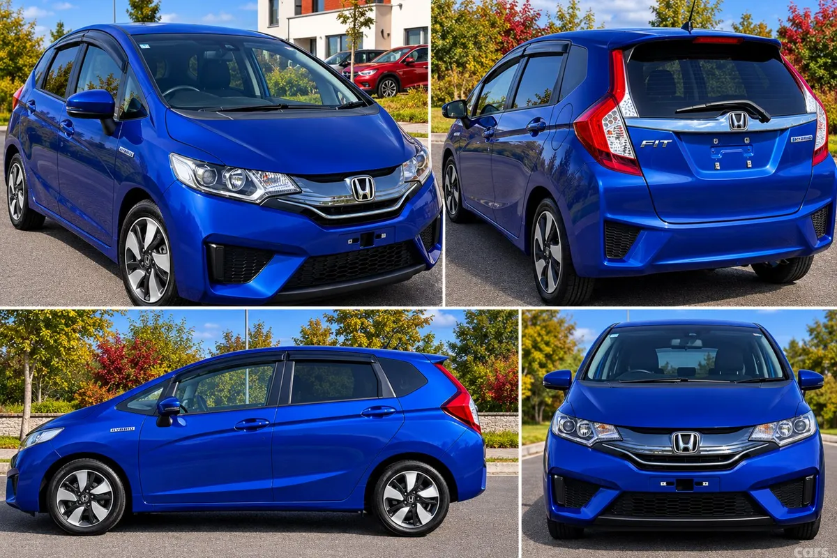 Honda Fit Hatchback, Petrol Hybrid, 2014, Blue