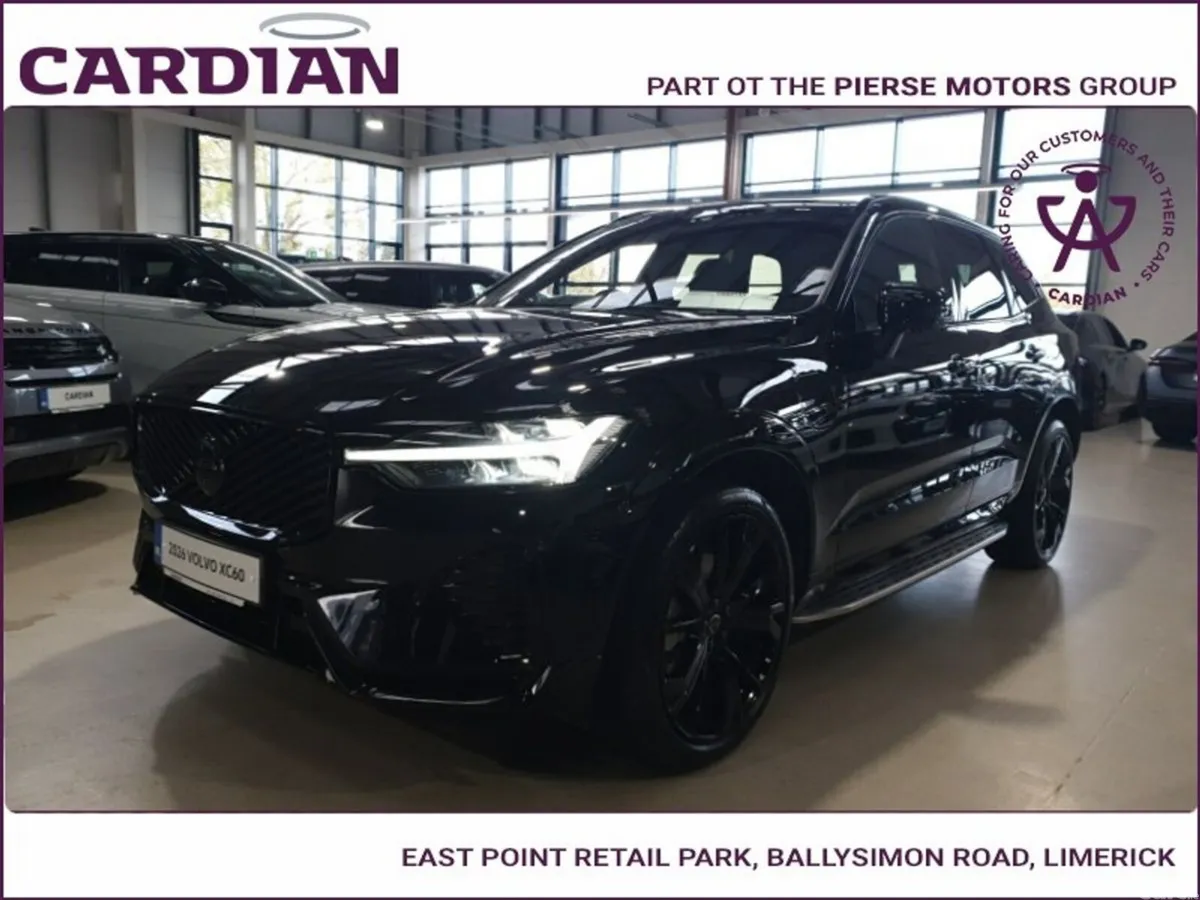 Volvo XC60 SUV, Petrol Hybrid, 2026, Black