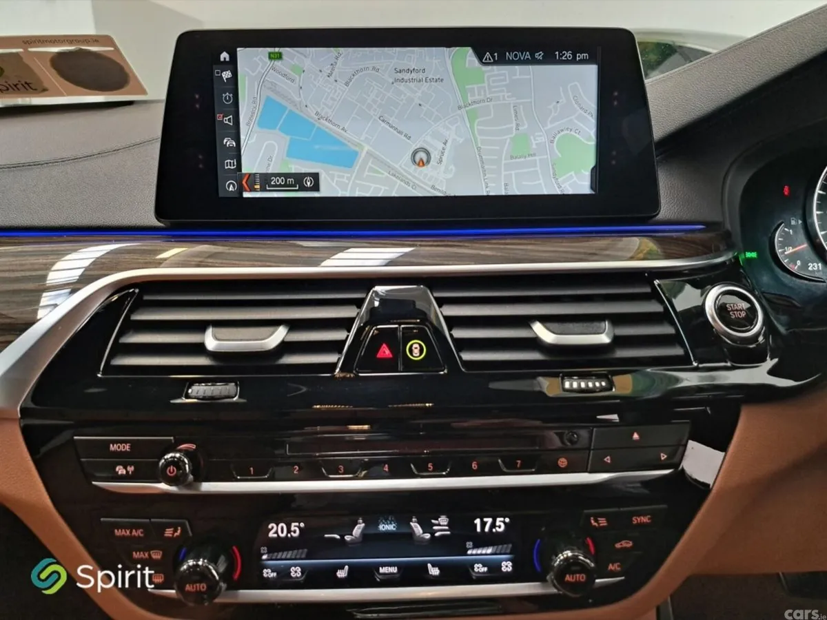 BMW 5-Series Saloon, Petrol Plug-in Hybrid, 2018, Blue