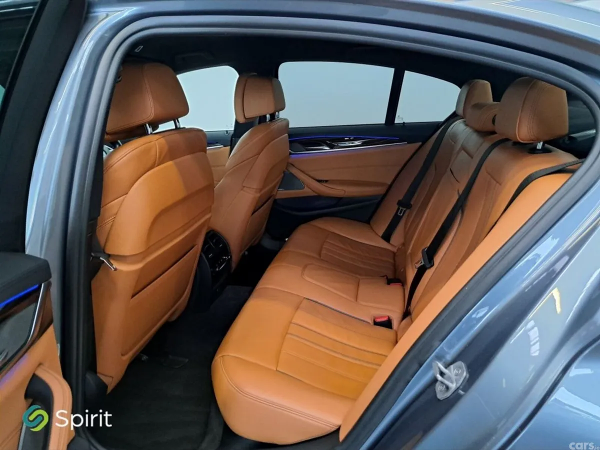 BMW 5-Series Saloon, Petrol Plug-in Hybrid, 2018, Blue