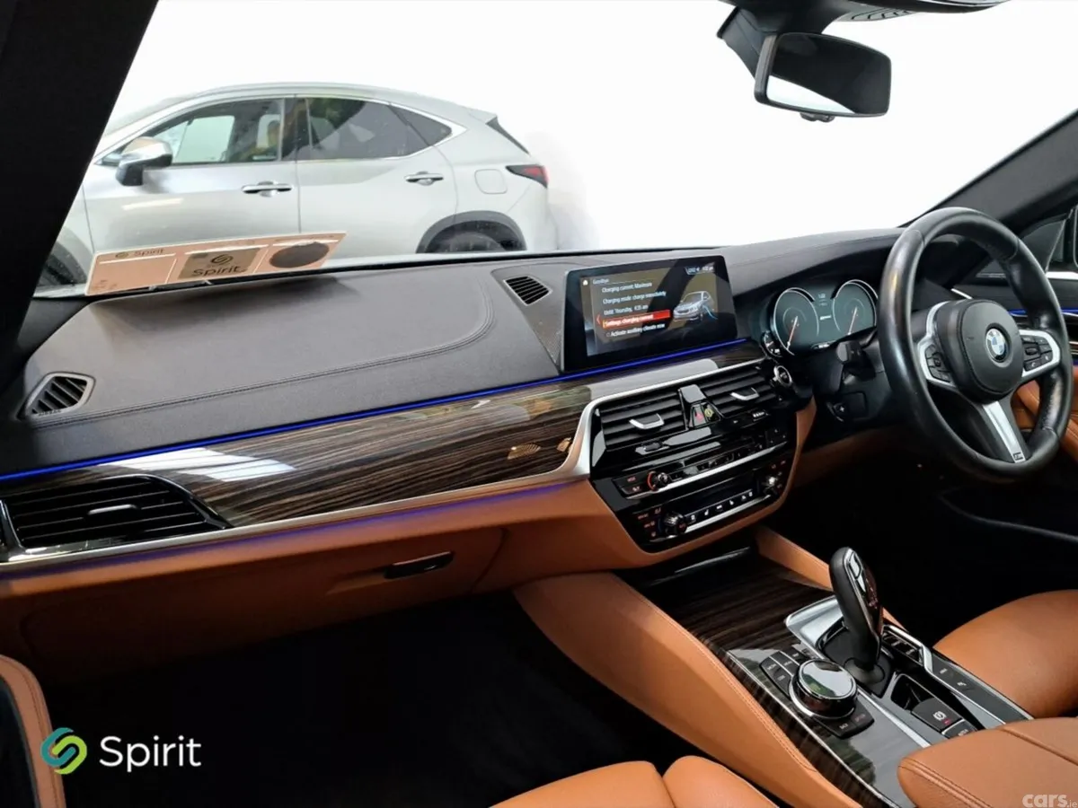 BMW 5-Series Saloon, Petrol Plug-in Hybrid, 2018, Blue