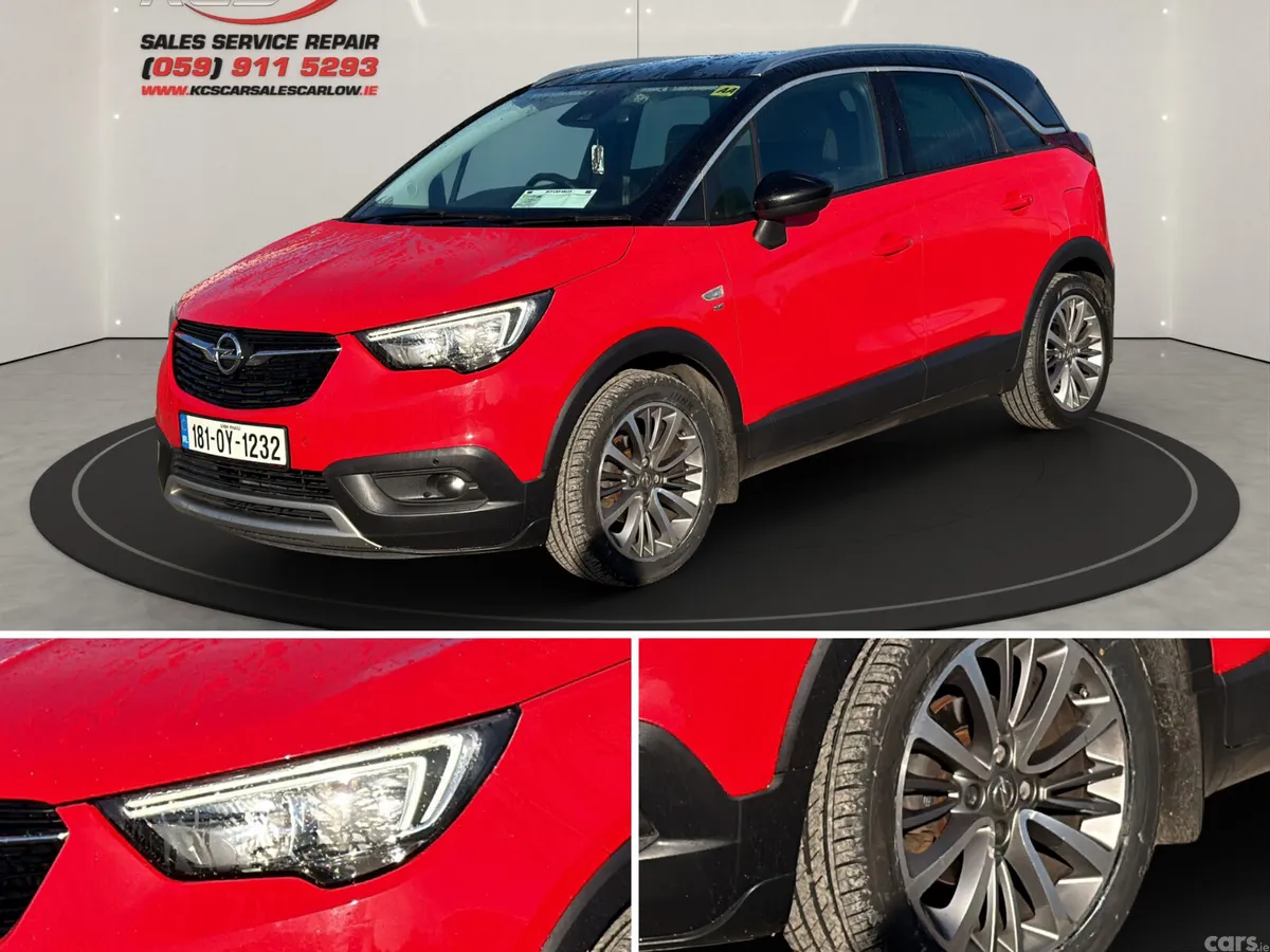 Opel Crossland X SUV, Petrol, 2018, Red
