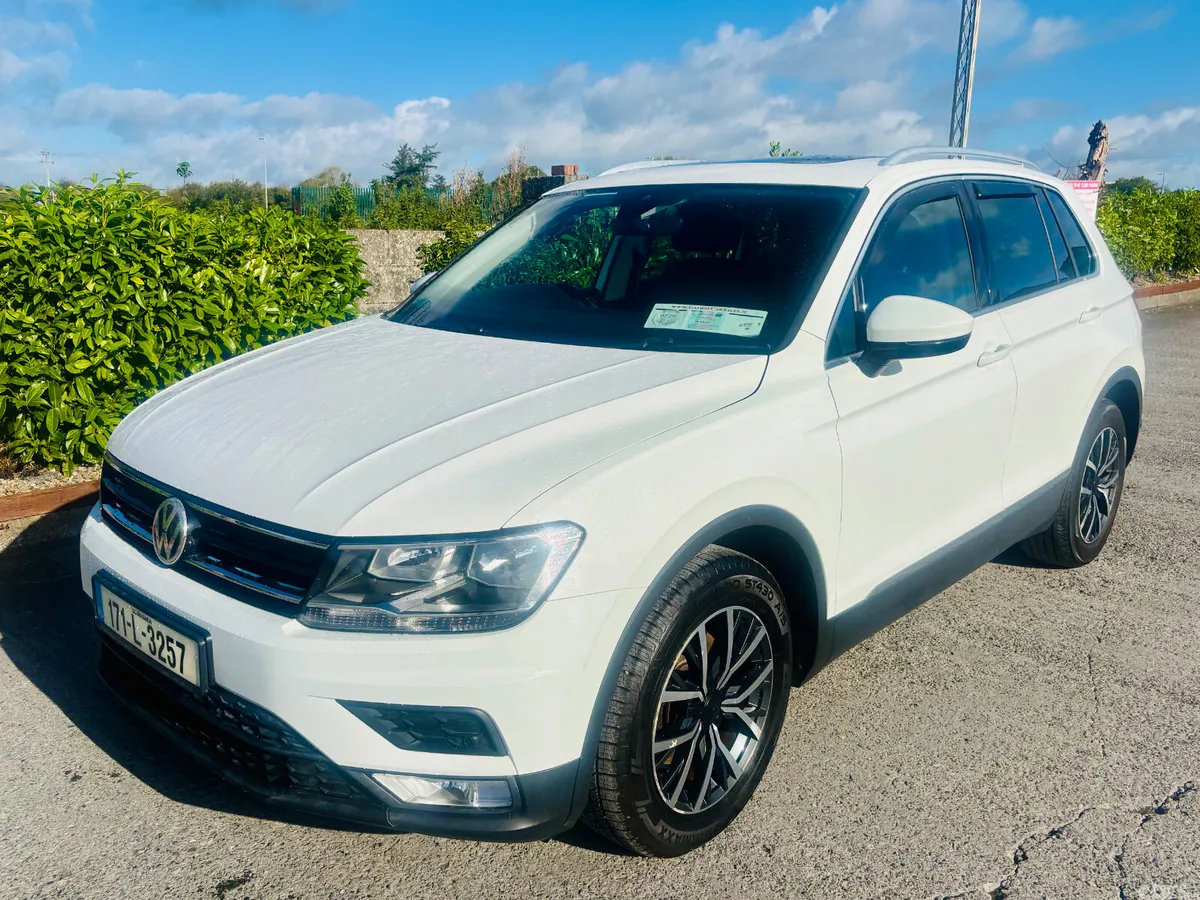 Volkswagen Tiguan SUV, Diesel, 2017, White