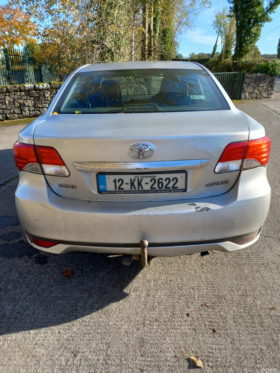 2012 Toyota Avensis 2L Diesel, Carlow