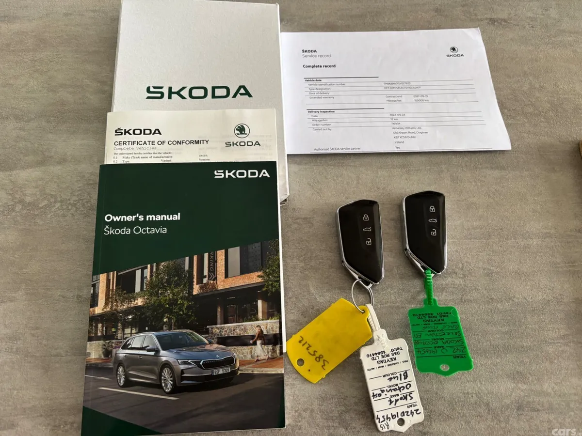 Skoda Octavia Estate, Diesel, 2024, Blue