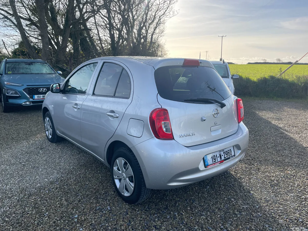 Nissan March Hatchback, Petrol, 2019, Silver