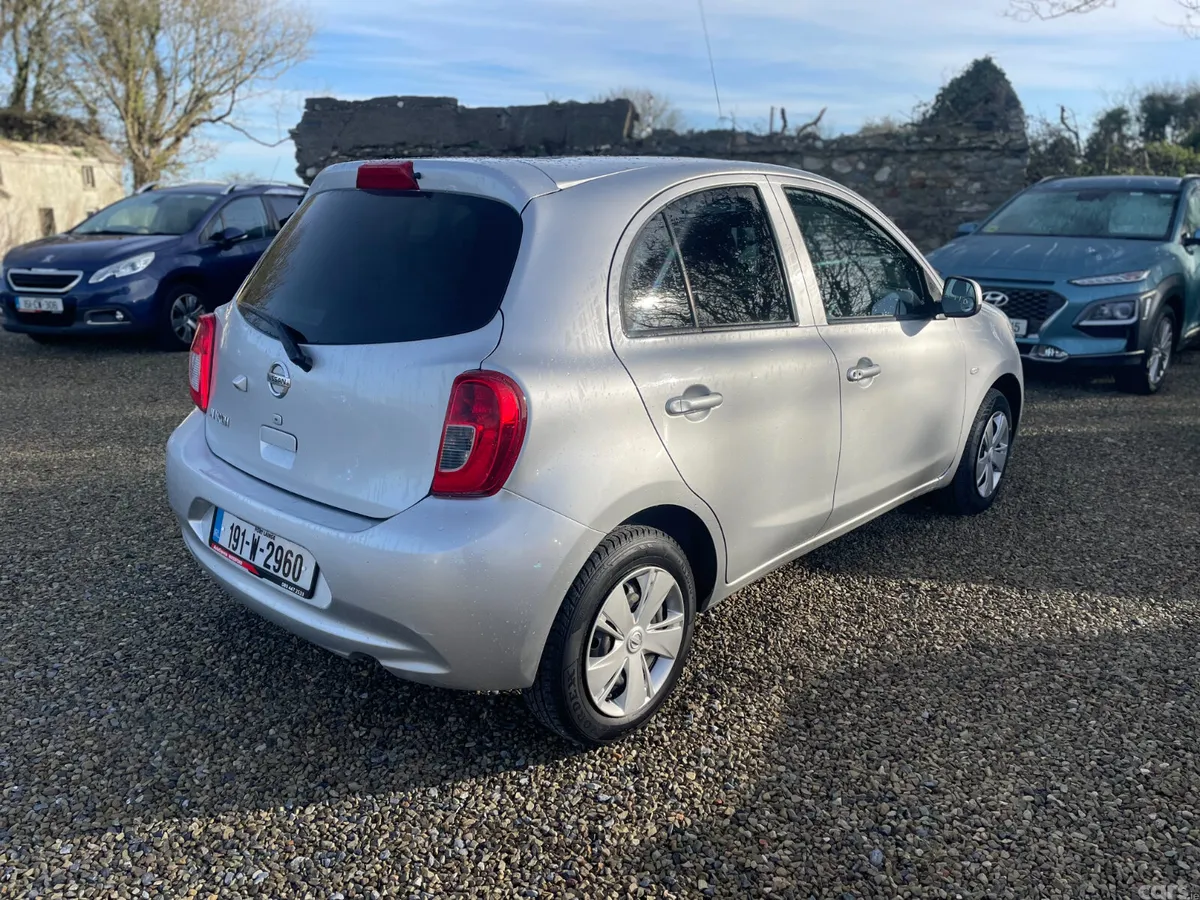 Nissan March Hatchback, Petrol, 2019, Silver