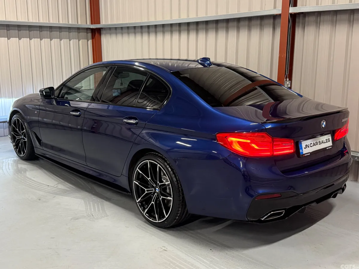 BMW 5-Series Saloon, Diesel, 2017, Blue