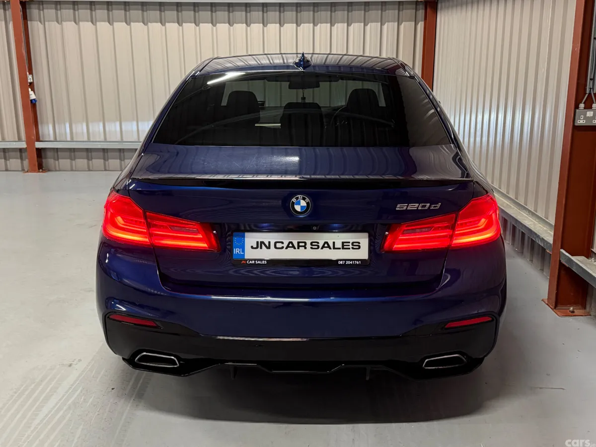 BMW 5-Series Saloon, Diesel, 2017, Blue
