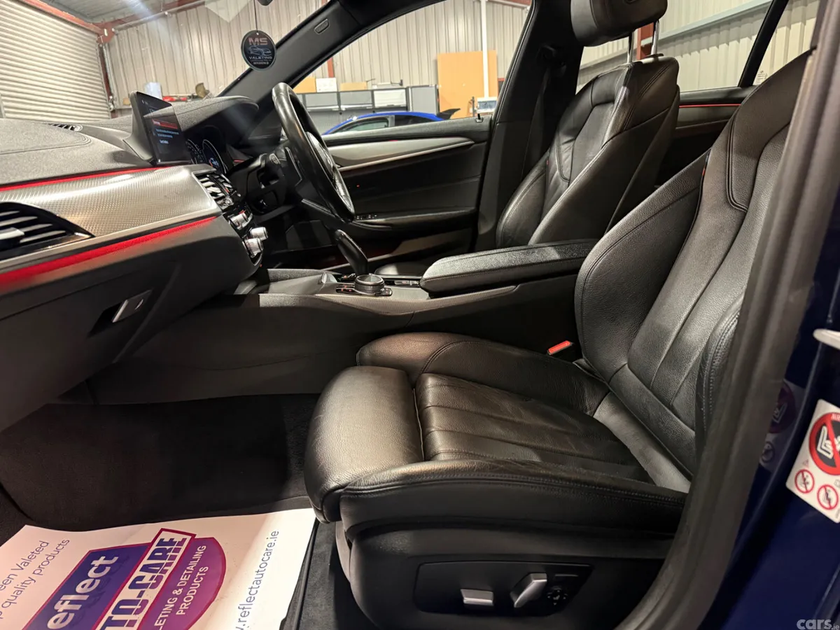 BMW 5-Series Saloon, Diesel, 2017, Blue
