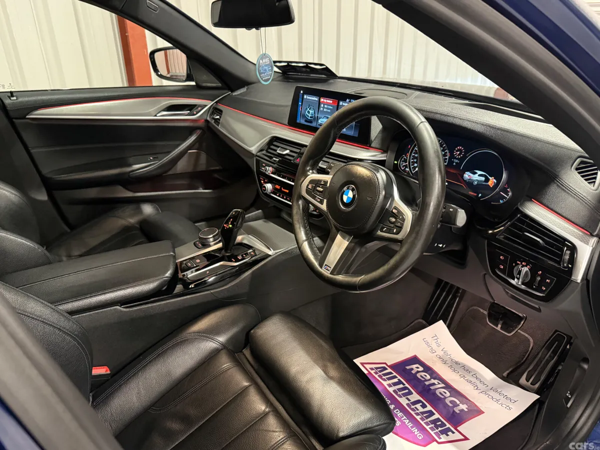 BMW 5-Series Saloon, Diesel, 2017, Blue