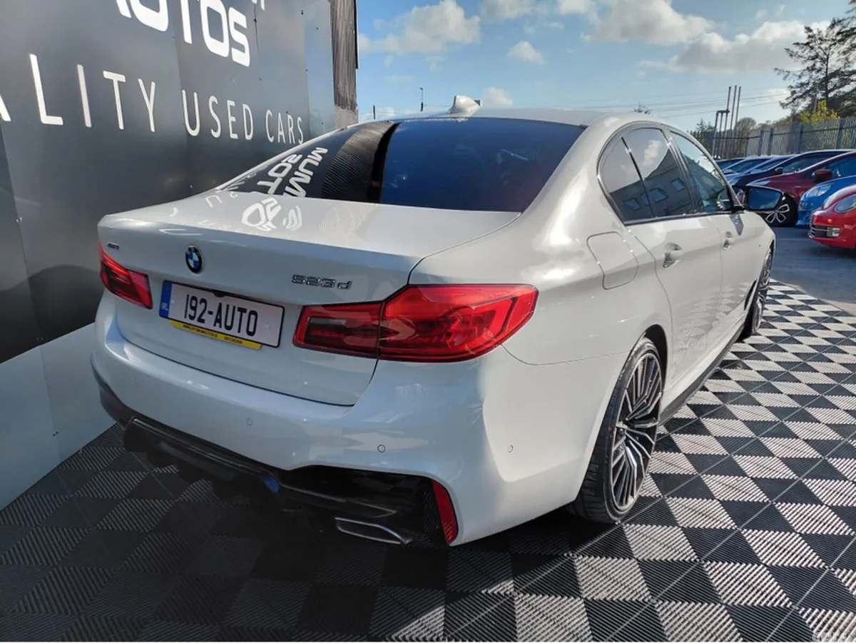 BMW 5-Series Saloon, Diesel, 2019, White