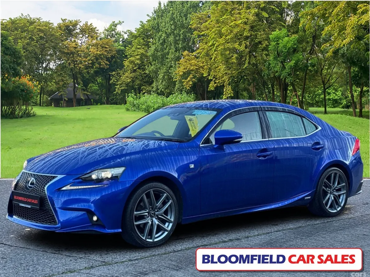 Lexus IS Saloon, Petrol Hybrid, 2013, Blue