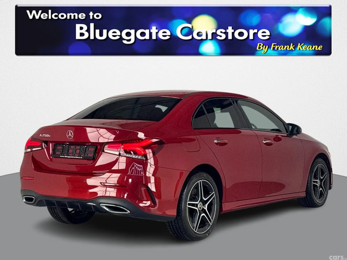 Mercedes-Benz A-Class Saloon, Petrol Hybrid, 2022, Red