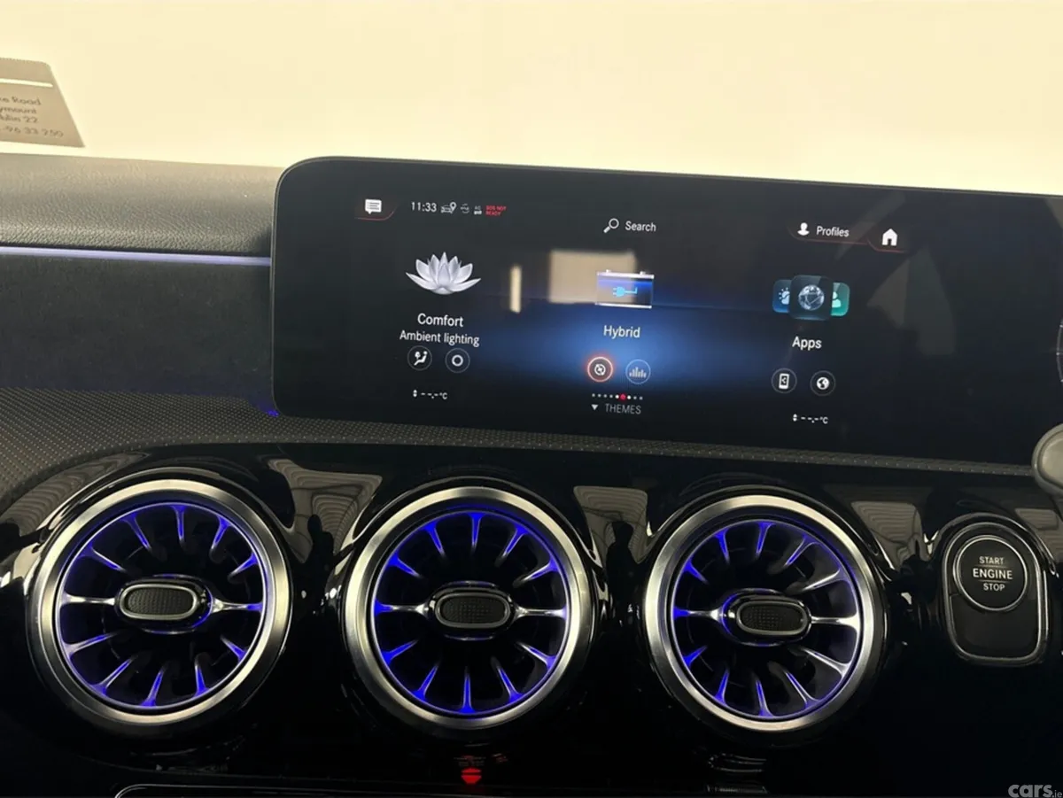 Mercedes-Benz A-Class Saloon, Petrol Hybrid, 2022, Red