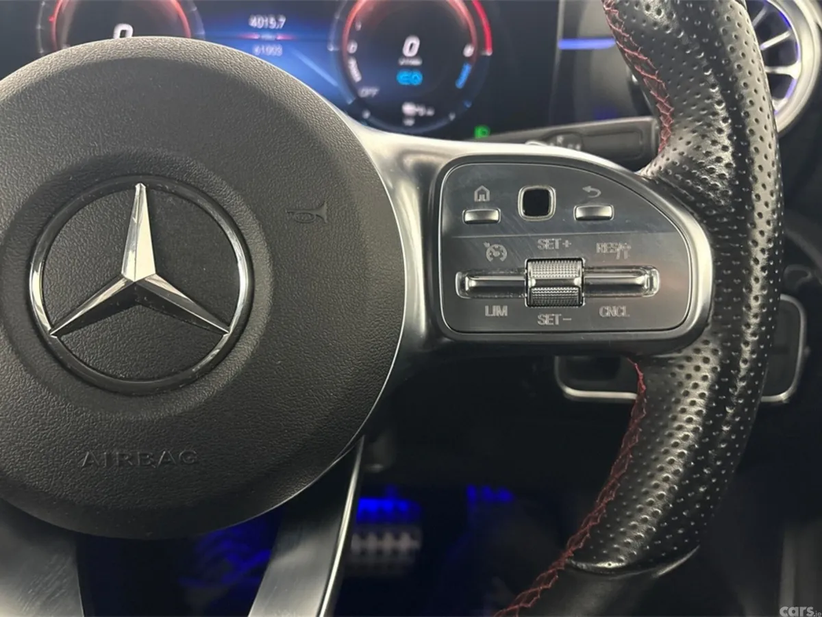 Mercedes-Benz A-Class Saloon, Petrol Hybrid, 2022, Red