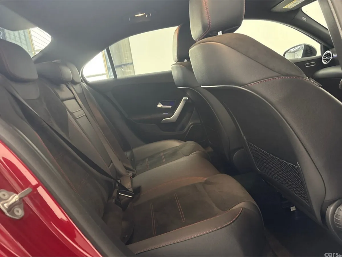 Mercedes-Benz A-Class Saloon, Petrol Hybrid, 2022, Red