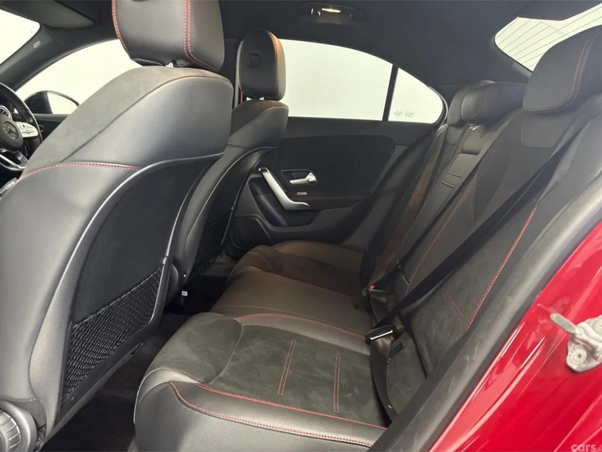 Mercedes-Benz A-Class Saloon, Petrol Hybrid, 2022, Red