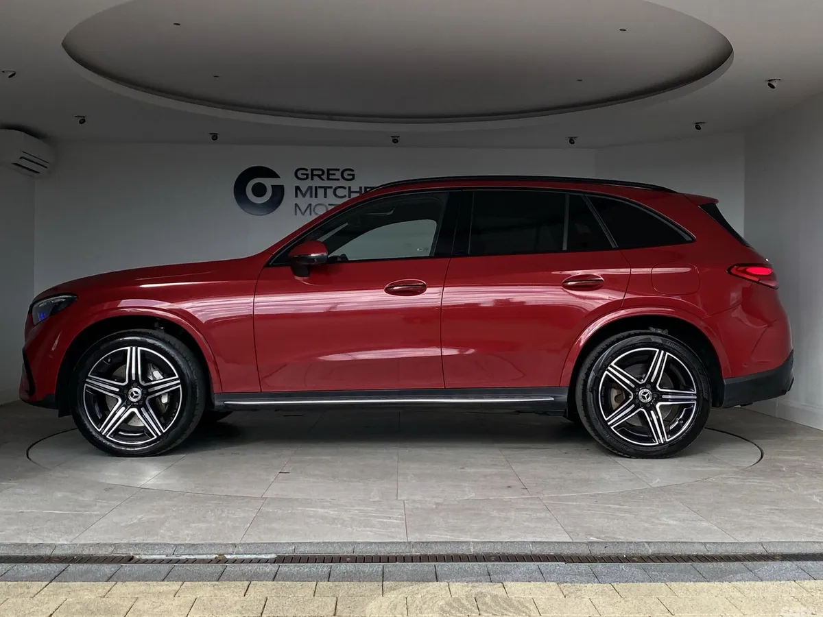 Mercedes-Benz GLC SUV, Diesel Hybrid, 2023, Red