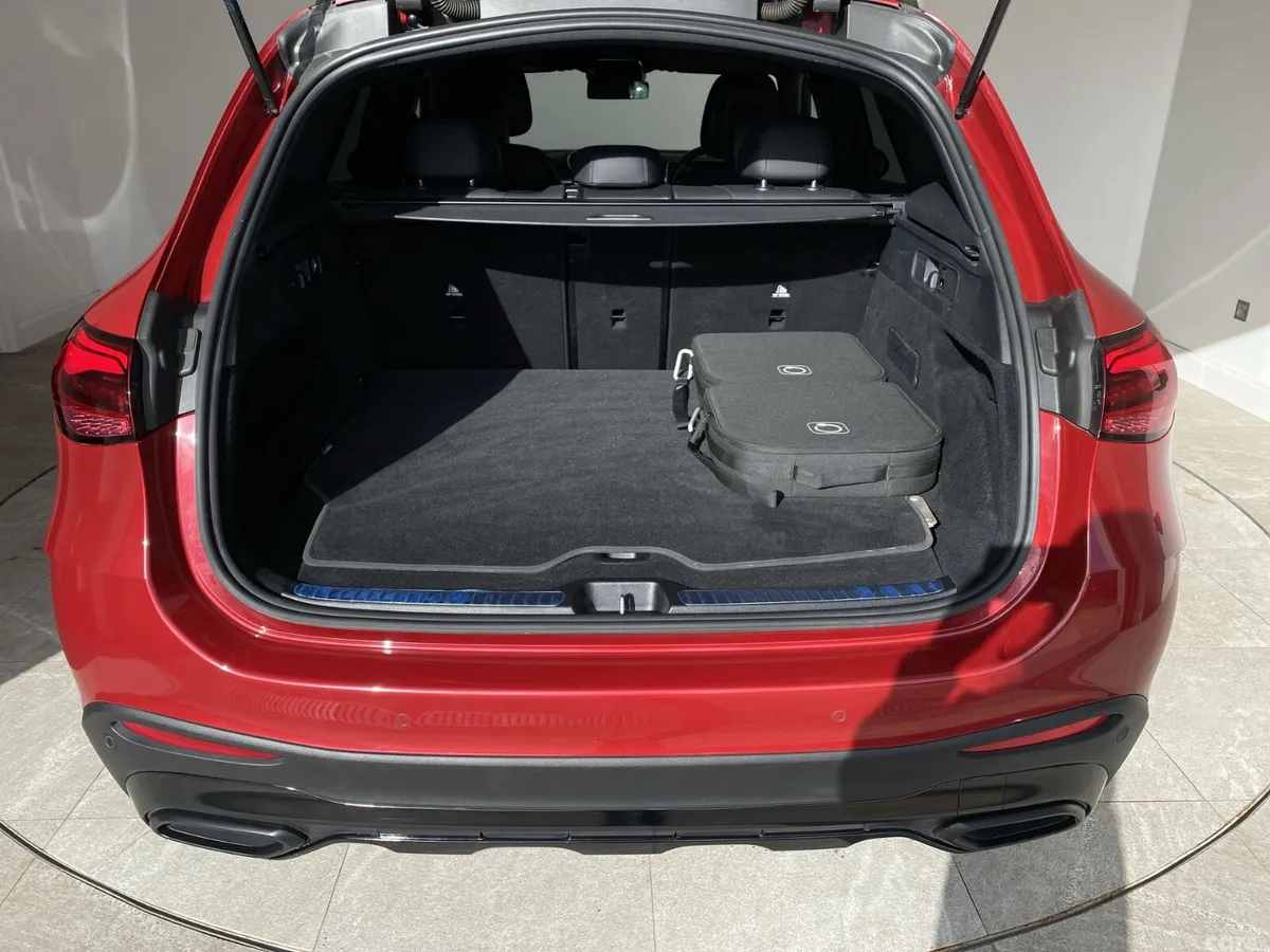 Mercedes-Benz GLC SUV, Diesel Hybrid, 2023, Red