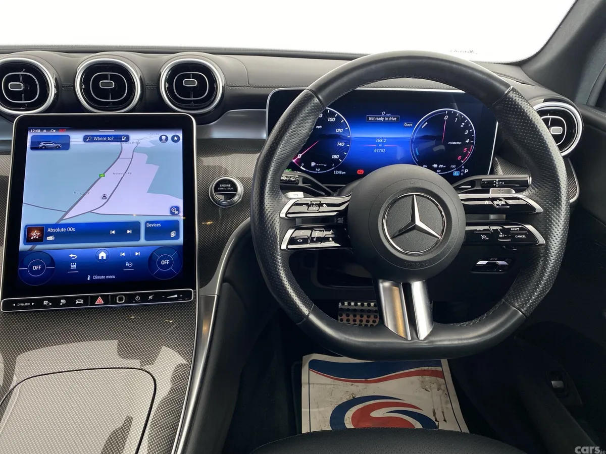 Mercedes-Benz GLC SUV, Diesel Hybrid, 2023, Red