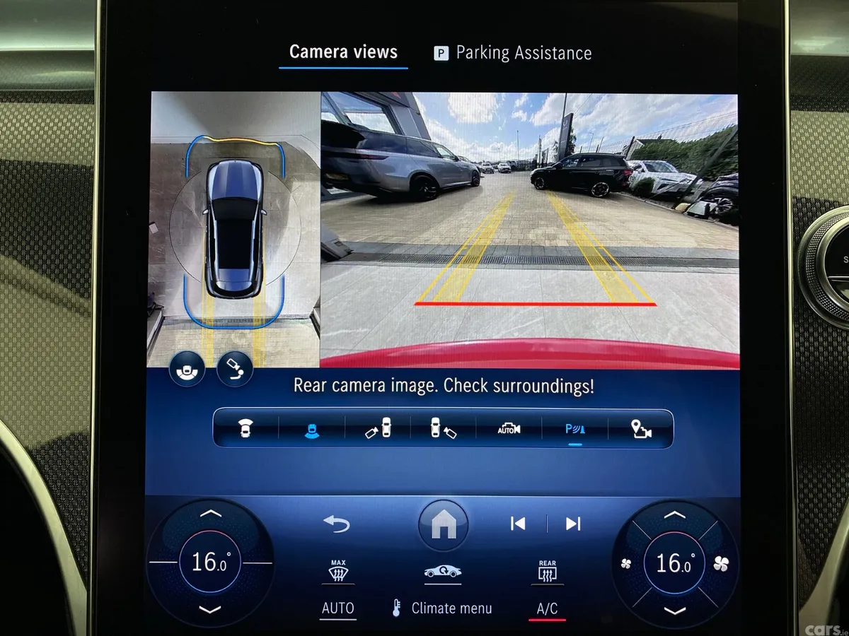 Mercedes-Benz GLC SUV, Diesel Hybrid, 2023, Red