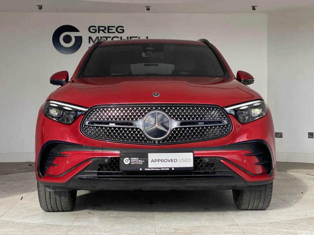 Mercedes-Benz GLC SUV, Diesel Hybrid, 2023, Red
