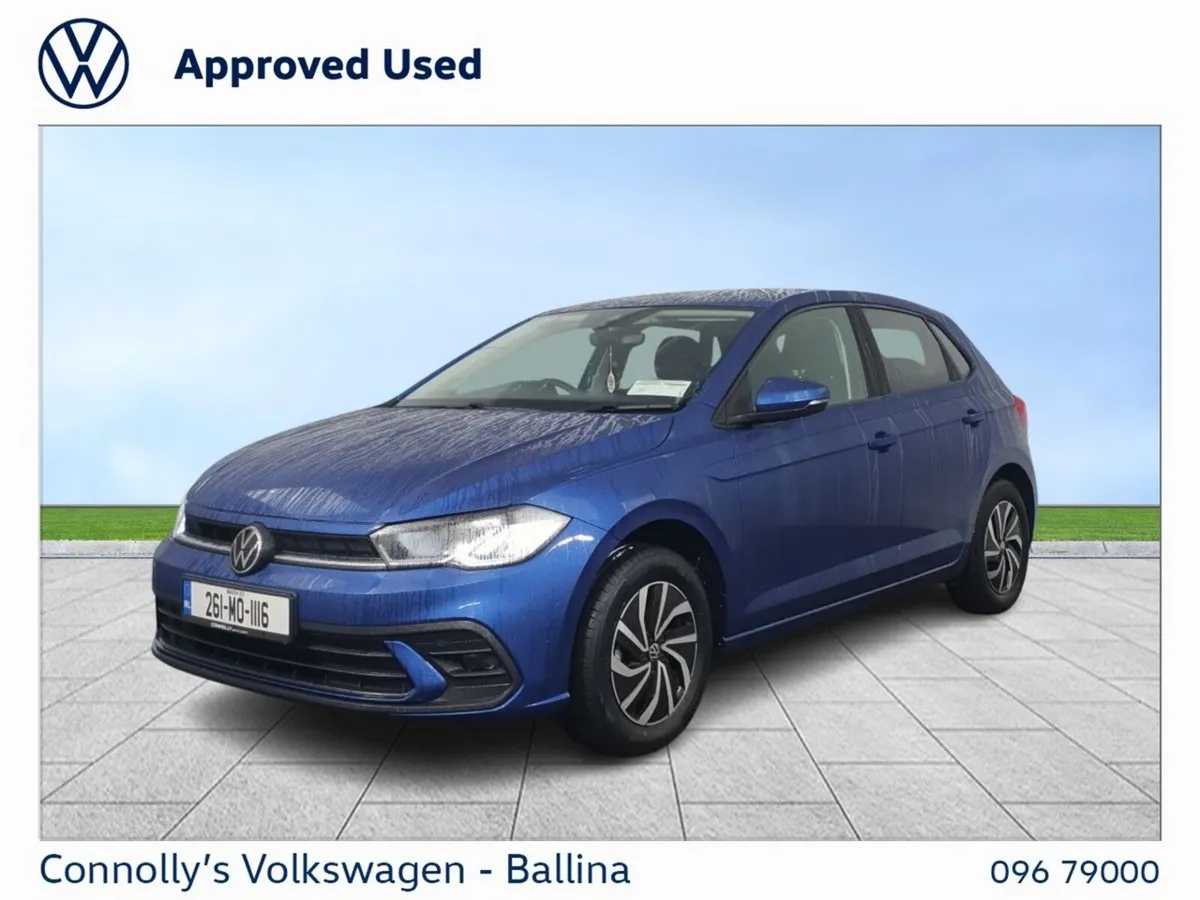 Volkswagen Polo Hatchback, Petrol, 2026, Blue