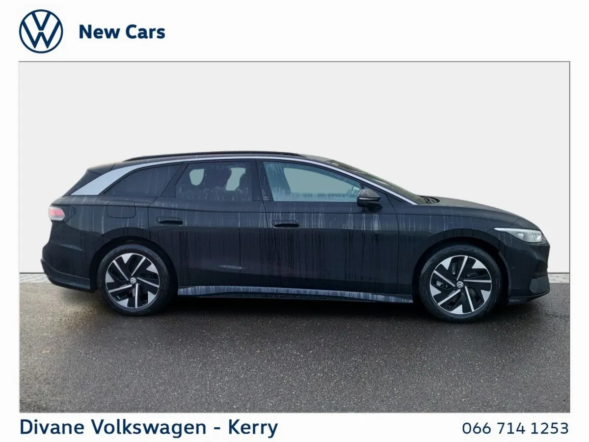 Volkswagen ID.7 Estate, Electric, 2027, Black