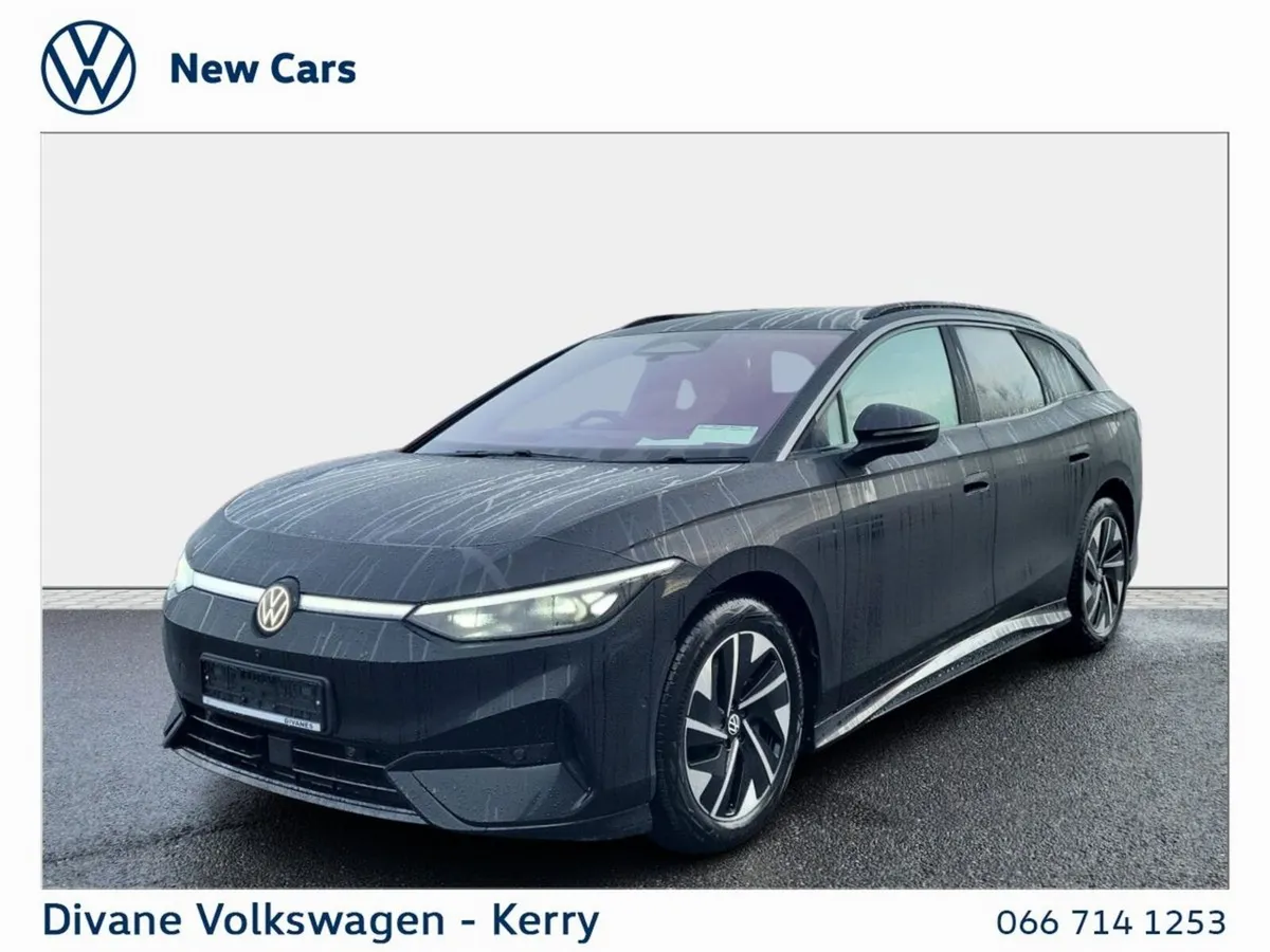 Volkswagen ID.7 Estate, Electric, 2027, Black