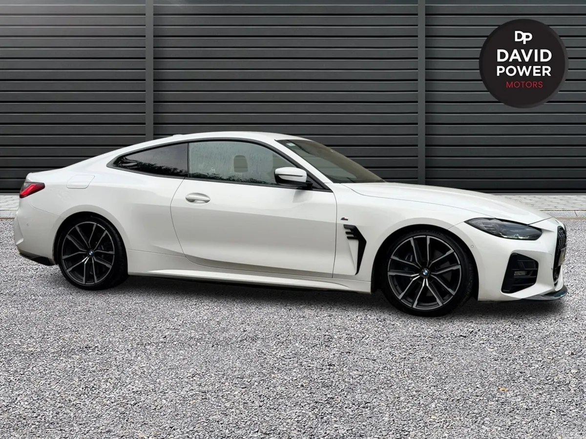 BMW 4-Series Coupe, Diesel, 2021, White