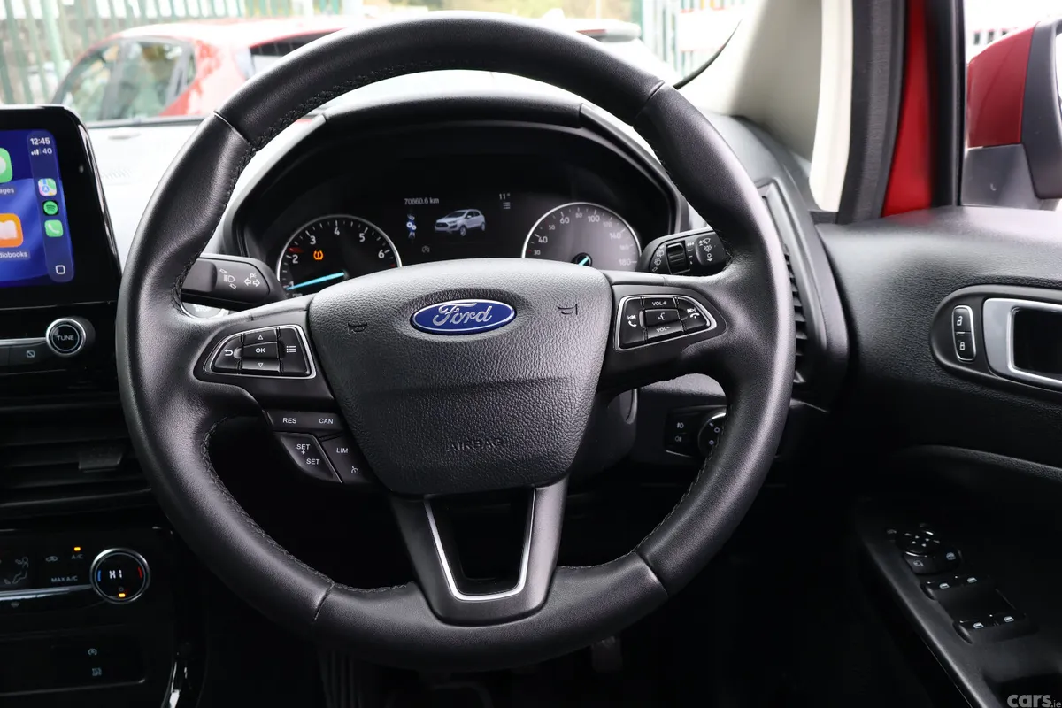 Ford EcoSport SUV, Petrol, 2019, Red