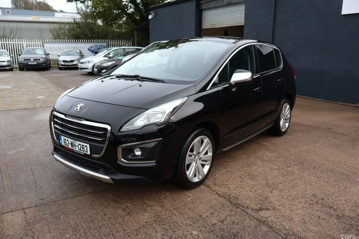 Peugeot 3008 SUV, Diesel, 2016, Black