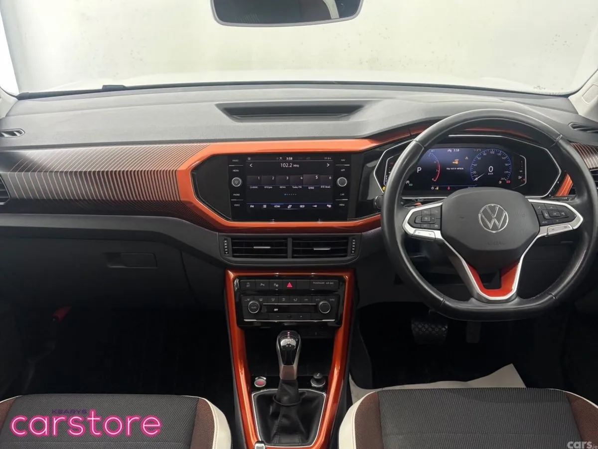 Volkswagen T-Cross SUV, Petrol, 2021, White