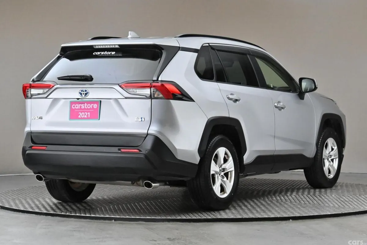 Toyota RAV4 SUV, Petrol Hybrid, 2021, Grey