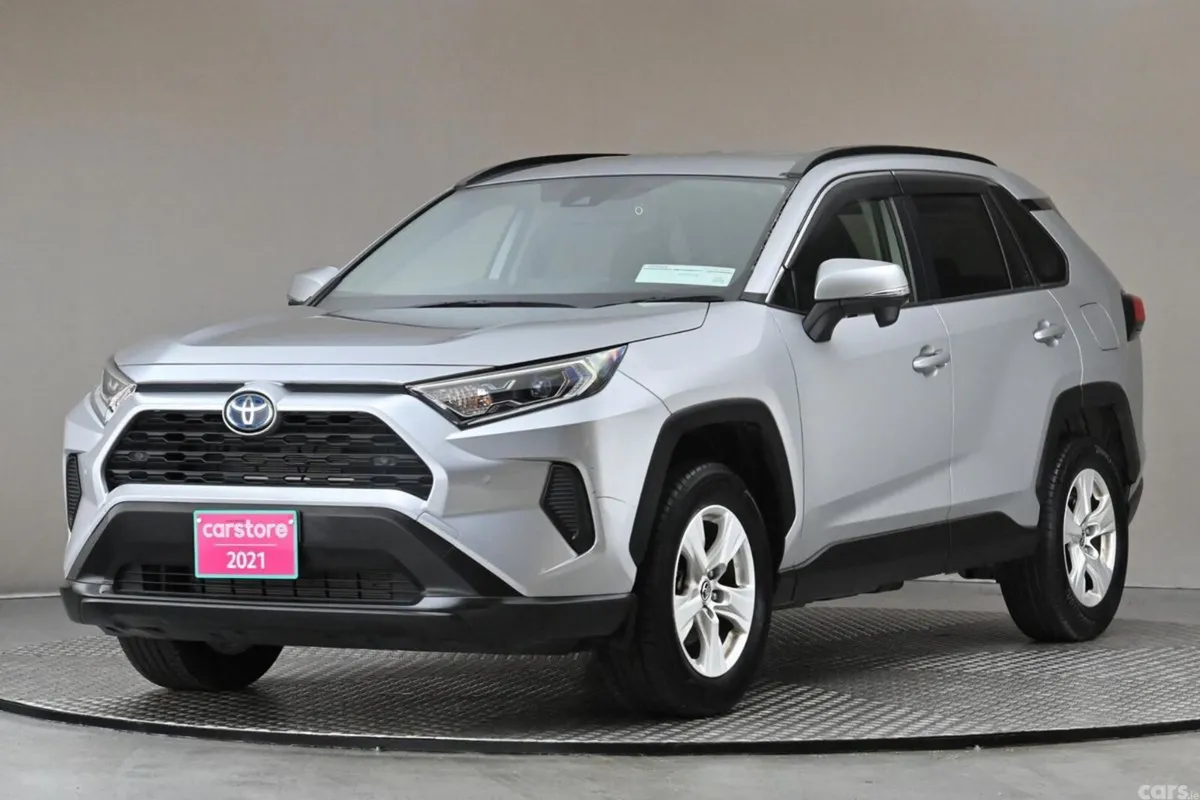 Toyota RAV4 SUV, Petrol Hybrid, 2021, Grey
