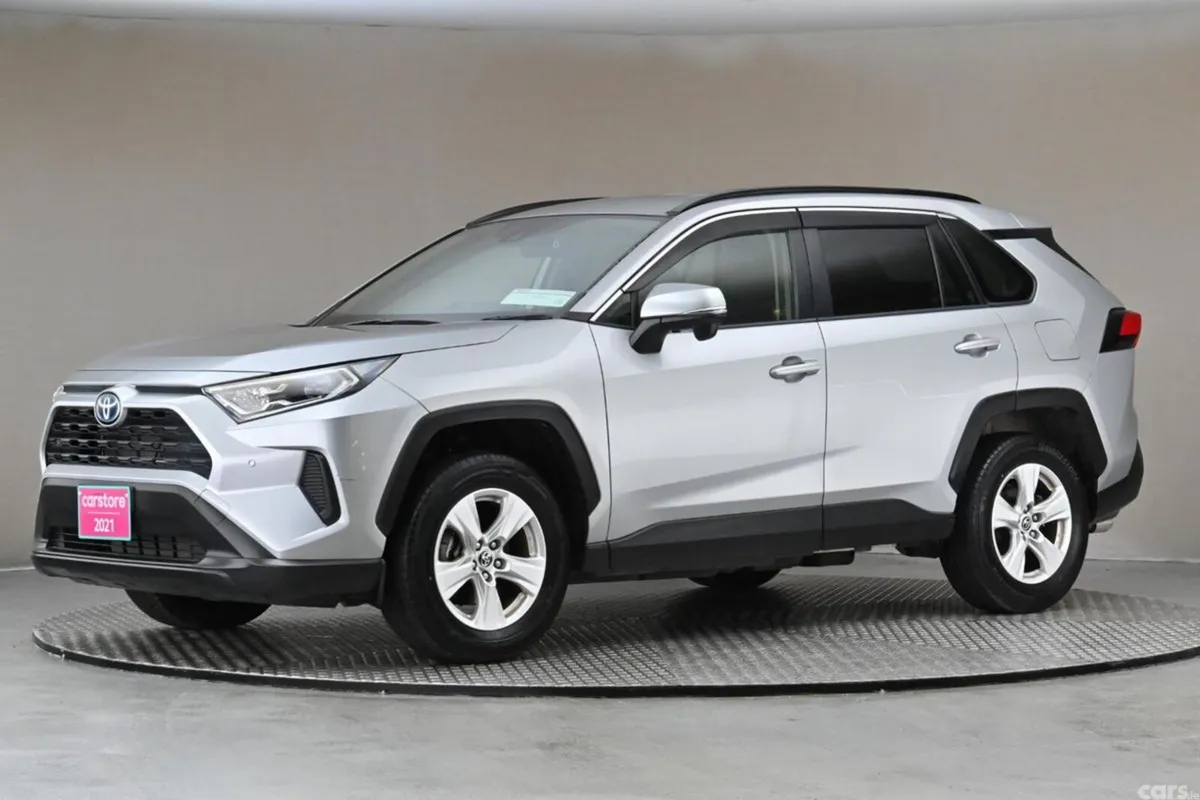 Toyota RAV4 SUV, Petrol Hybrid, 2021, Grey